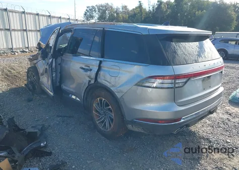 2021 Lincoln Aviator Standard из США, поврежденный, VIN 5LM5J6WC5MGL16345